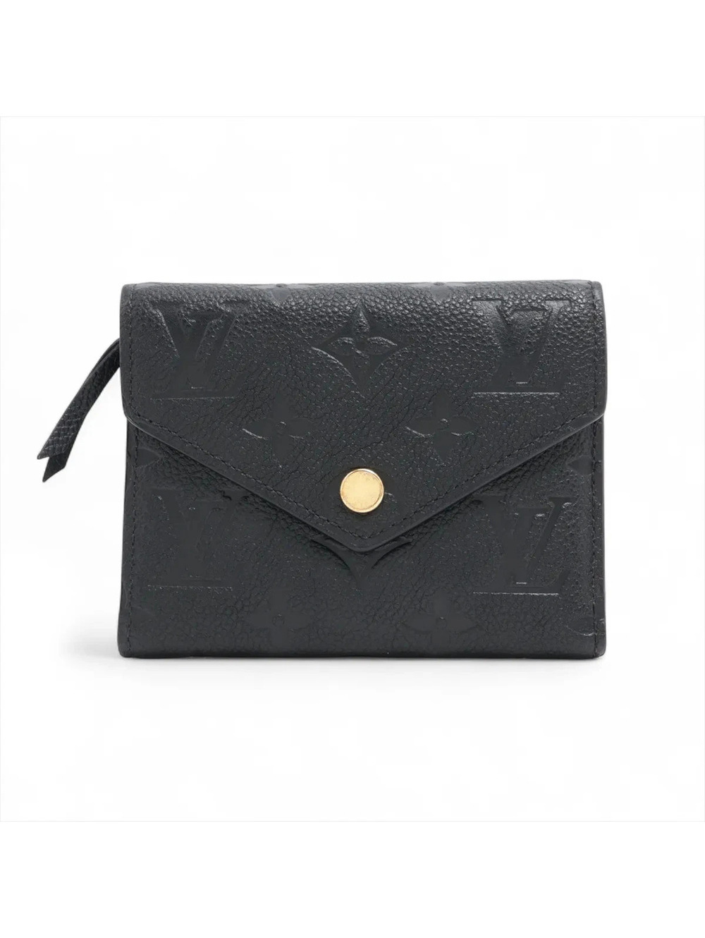 Louis Vuitton Empreinte Portefeuille Victorine Noir Compact